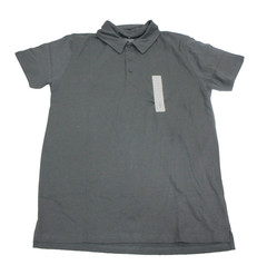 True Classic Men’s Short Sleeve SS Polo Shirt Carbon Gray Size Medium