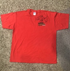 Men’s Autographed SIGNED EDDIE MONEY “I Wanna Go Back” 2007 Tour Rock T-Shirt