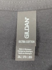 Gildan Ultra Cotton Long Sleeve T-Shirt – Black – G2400 – Size 2XL – 3 Pack