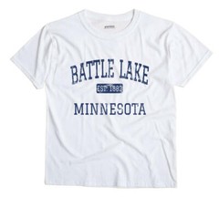 Battle Lake Minnesota MN T-Shirt EST