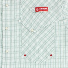 Magellan Outdoors & Shiner Men’s Shirt Fish Gear Classic Fit Moisture Wicking SS