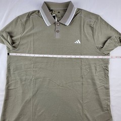 Adidas Ultimate365 Tour Twistknit Pique Polo Shirt Putty Beige Large Golf