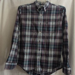 American Eagle Outfitters Athletic Fit Shirt Mens M Plaid Flannel