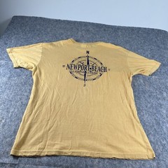 Newport Blue Yellow Graphic T-Shirt Men’s XL