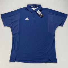 GI6781 Adidas Aeroready Men’s Sideline 21 Coordinator Polo Shirt Blue Sizes Vary