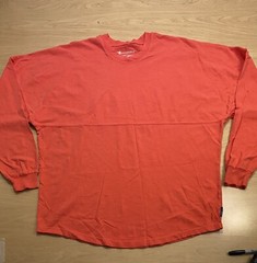 PARADISE Beau Rivage Hotel Casino Spirit Jersey NEW Long Sleeve Shirt L Orange