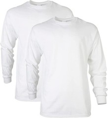 Gildan Ultra Cotton Long Sleeve T-shirts Style G2400 Multipack