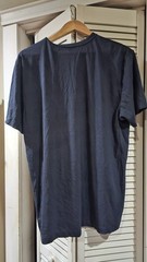 James Perse LA T-Shirt Crew Neck SZ. 4 (=XL) 100% Combed Cotton ~ Minimalist USA