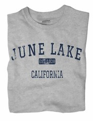 June Lake California CA T-Shirt EST