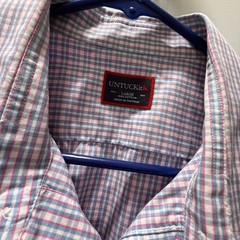 UNTUCKit Mens Casual Long Sleeve Button Down Plaid Preppy Sporty