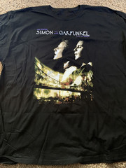 Simon & Garfunkel Old Friends Concert Black Size S to 5XL Shirt AG2672