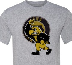Herky the Hawk – Iowa Hawkeyes – University of Iowa – Toddler, Youth & Adult