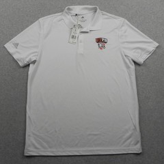 UTPB Permian Basin Falcons Golf Polo Shirt Mens Large Adidas Short Sleeve NWT
