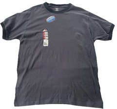 NWT fruit of loom ringer Cotton Stain Release T Shirt Men’s Sz M