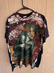Vintage The Smashing Pumpkins Single Stitch Band T Shirt Size L REPRINT