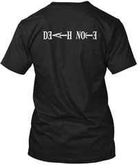 L Death Note T-shirt Made in the USA Size S to 5XL
