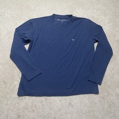 Texas Standard T Shirt Mens Medium Blue Long Sleeve