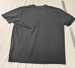 Simms Fishing Products Shirt Mens XL Black Camouflage Logo Crew Neck Outdoor Tee