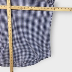 Ralph Lauren Gingham Seersucker Shirt Short Sleeve Button Down Casual XXL