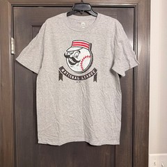 Majestic NWOT Cincinnati Reds Mr Redlegs National League T-Shirt Mens Large L