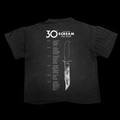 AUTHENTIC Scream 7 30th Anniversary Giveaway Kill Tour T-Shirt Size XL #390/700