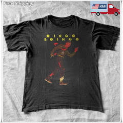HOT Oingo Boingo Only A Lad T-Shirt Vintage New Wave Rock Band Graphic Tee S-5XL