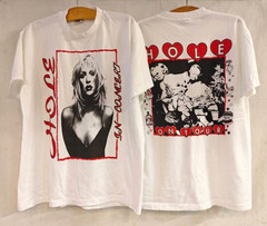 Vintage HOLE On Tour Courtney Love American Stars Rock 90s Sz.L T-Shirt REPRINT