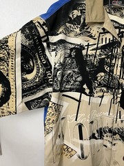 Webs Cartoon Power of Money Multicolor Shirt 2x Novelty Front And Back