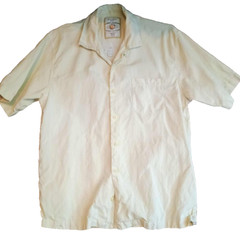 Tommy Bahama Spring Training Embroidered Shirt Mens Large Short Sleeve Button up
