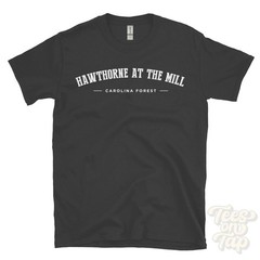 HAWTHORNE AT THE MILL CAROLINA FOREST T-SHIRT USA retro varsity style gift