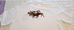 NWT Polo Ralph Lauren Men 2XB White Equestrian Horse Embroidered Big Tall Shirt