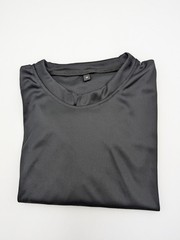 Sports Shirts, Tee T Shirts Youth Black, Smooth Microfiber Grade A Fabric