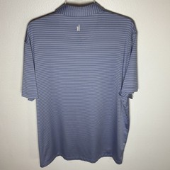 Johnnie- O “Beau” Performance Stretch Golf Polo Shirt Men’s XL Striped No Logo