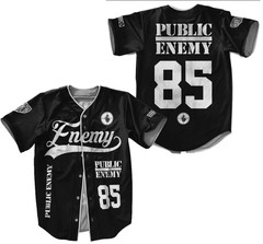 New! Public Enemy 85 3D Baseball Shirt Unisex Concert S to 5XL EL773
