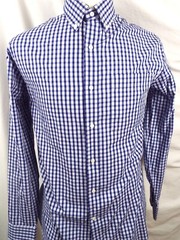 Tommy Hilfiger Men’s Casual Long Sleeve Shirt Size M 15-15.5 34/35 Regular Fit