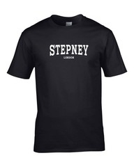 Stepney CITY UK MENS T-SHIRT HOMETOWN GIFT BIRTHDAY