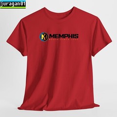 Memphis Car Audio Logo Black/Navy/Sport Grey/White/Red T-Shirt S-5XL