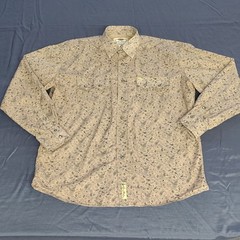 Larry Mahan Cowboy Collection Men’s XL Pearl Snap Paisley Cotton Shirt Pen Pockt