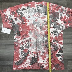 Nike NSW Max 90 Bold Dye Short Sleeve T-Shirt Red Size Medium NWT FN1839-657