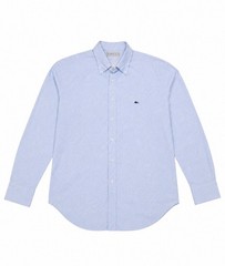 Vintage ETRO Men’s Light Blue Paisley Shirt Size 42 Pegasus Made in Italy