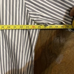 Brown & Brown Exclusive Private Label Men’s Custom Shirt Measurements In Photo.