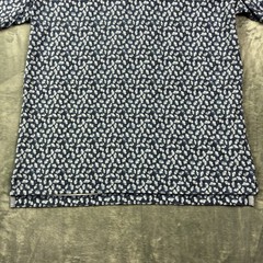 Johnnie-O Beau Rivage Betts Performance Polo Shirt Mens Large Blue Floral Golf