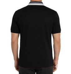 Robert Graham Men’s MONKEY BUSINESS Classic Fit Short Sleeve Black Polo T-Shirt