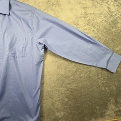 Van Heusen Flex Men’s XL Blue Regular Fit Wrinkle Free Button Up SEE DESCRIPTION