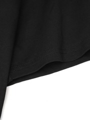 Niepce Japanese Streetwear T-shirt Panda Bamboo Print Graphic Tee for Men