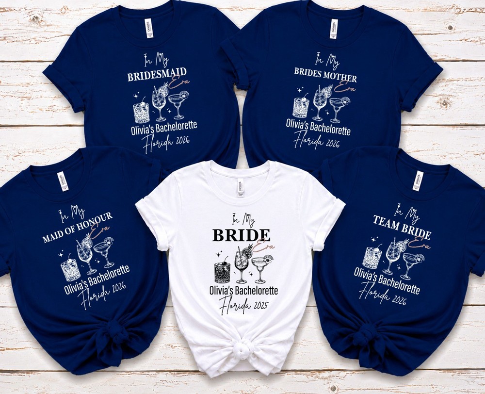 Custom Personalised Hen Party T shirts Team Bride Bride Tribe, Hertage