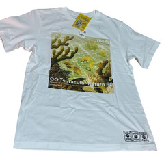 UNIQLO Pokemon 2025 Summer Omanyte Tentacular Return T-shirt size L White JAPAN