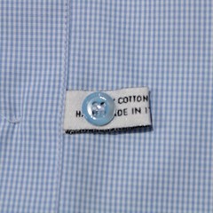 Italo Ferretti NWD Dress Shirt Size 19 47 In Light Blue & White French Cuff