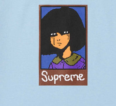 Supreme Emo Tee Powder Blue Size XXL New IN HAND FW24