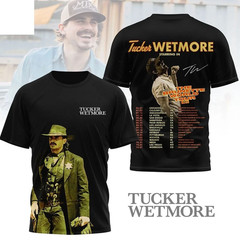 NEW Tucker Wetmore The Brunette World Tour Part 2 AOP 3D T-Shirt AA12